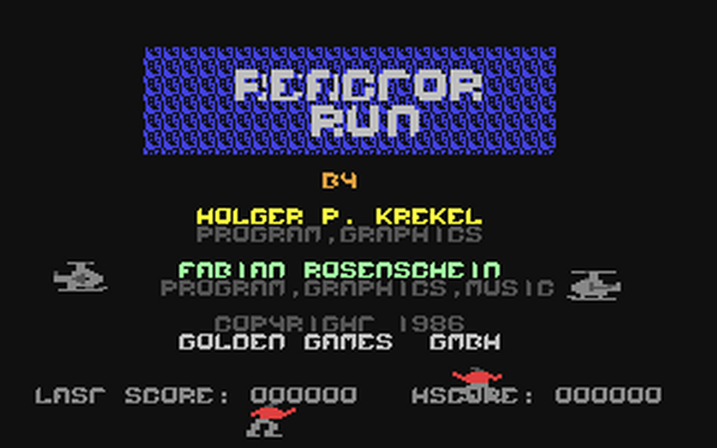 C64 GameBase Reactor_Run Golden_Games 1986