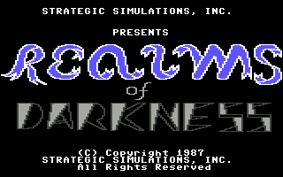 C64 GameBase Realms_of_Darkness SSI_(Strategic_Simulations,_Inc.) 1987