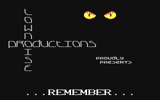 C64 GameBase Remember! Lownoise_Productions 1995