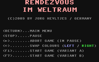 C64 GameBase Rendezvous_im_Weltraum (Public_Domain) 2009