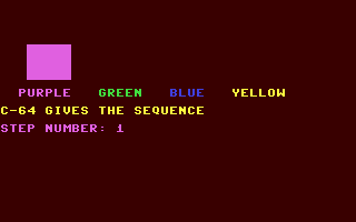 C64 GameBase Repeat_the_Sequence CW_Communications,_Inc./RUN 1984