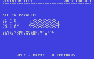 C64 GameBase Resistor_Test Commodore_Educational_Software 1983