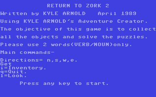 C64 GameBase Return_to_Zork_II (Public_Domain) 1989