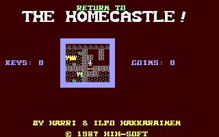 C64 GameBase Return_to_the_Homecastle! Protocol_Productions_Oy/Floppy_Magazine_64 1987