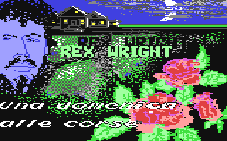 C64 GameBase Rex_Wright_-_Una_Domenica_alle_Corse Edisoft_S.r.l./Next_Strategy 1986
