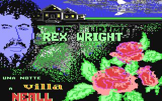 C64 GameBase Rex_Wright_-_Una_notte_a_villa_Neall Edisoft_S.r.l./Next_Strategy 1986