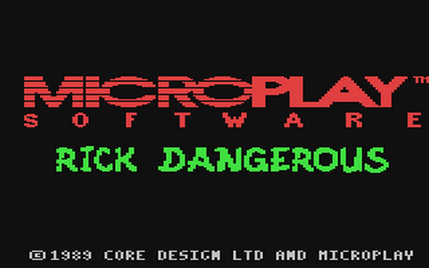 C64 GameBase Rick_Dangerous Firebird 1989