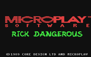 C64 GameBase Rick_Dangerous Firebird 1989