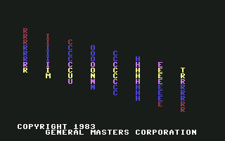 C64 GameBase Ricochet_Muncher K-Tek/K-Tel_Software_Inc. 1983