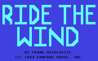 C64 GameBase Ride_the_Wind CBS_College_Publishing 1985