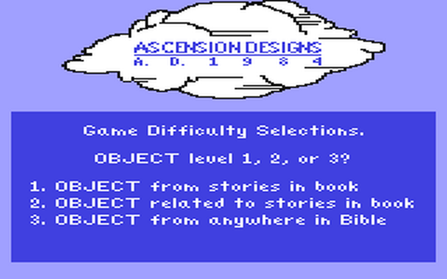 C64 GameBase Right_Again Ascension_Designs 1984