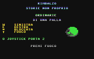C64 GameBase Rimbalzo Pubblirome/Game_2000 1987