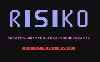C64 GameBase Risiko Markt_&_Technik/64'er 1985