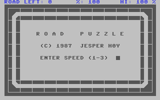 C64 GameBase Road_Puzzle DCA/TAST! 1987