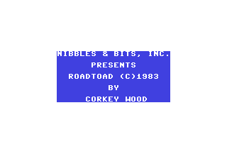C64 GameBase Roadtoad Nibbles_&_Bits,_Inc. 1983