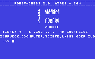 C64 GameBase Robby-Chess_2.0 Markt_&_Technik/Happy_Computer 1986