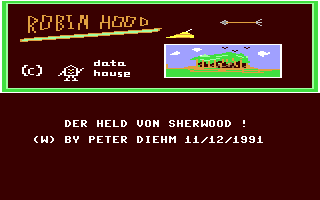 C64 GameBase Robin_Hood_-_Der_Held_von_Sherwood Data_House 1993