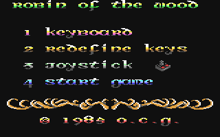 C64 GameBase Robin_of_the_Wood Odin_Computer_Graphics 1985