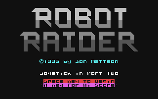 C64 GameBase Robot_Raider Loadstar/J_&_F_Publishing,_Inc. 1998