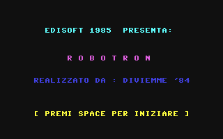 C64 GameBase Robotron Edisoft_S.r.l./Next 1985