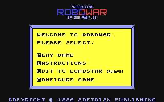 C64 GameBase Robowar Loadstar/J_&_F_Publishing,_Inc. 1996
