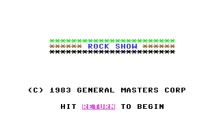 C64 GameBase Rock_Show ALA_Software 1983