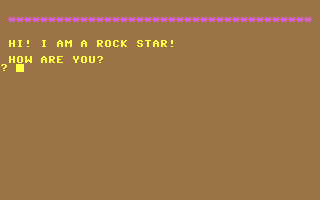 C64 GameBase Rock_Star (Public_Domain) 1986