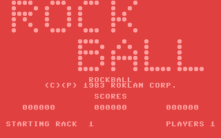 C64 GameBase Rockball Roklan_Corp. 1983