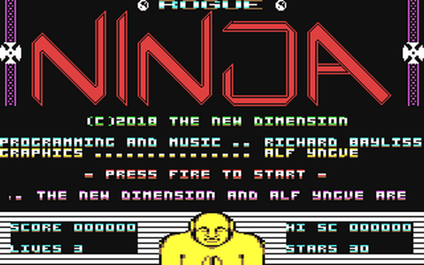 C64 GameBase Rogue_Ninja The_New_Dimension_(TND) 2018