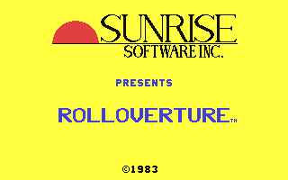 C64 GameBase Rolloverture Sunrise_Software,_Inc. 1984