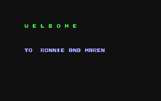 C64 GameBase Ronnie_and_Maren 1985