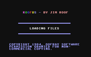 C64 GameBase Roofus Oofray_Software 1984