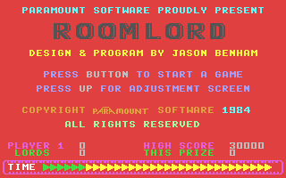C64 GameBase Roomlord Paramount_Software 1984