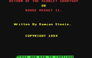 C64 GameBase Rouge_Midget_II_-_Return_of_the_Scarlet_Shortguy The_Adventure_Workshop 1994