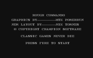 C64 GameBase Rough_Commando Champion_Software