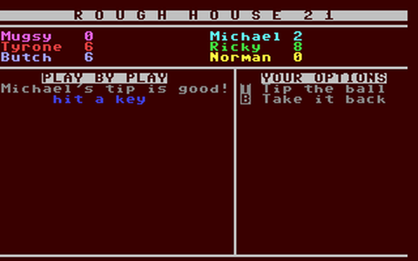 C64 GameBase Rough_House_21 1989
