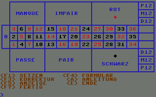 C64 GameBase Roulette CA-Verlags_GmbH/Commodore_Disc 1987