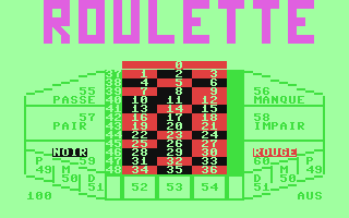 C64 GameBase Roulette Roeske_Verlag/Homecomputer 1983