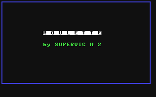 C64 GameBase Roulette J.soft_s.r.l./Super 1984