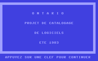 C64 GameBase Route_des_pionniers (Public_Domain) 1983
