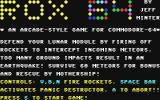 C64 GameBase Rox_64 Llamasoft 1983