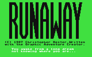 C64 GameBase Runaway Argus_Specialist_Publications_Ltd./Commodore_Disk_User 1989