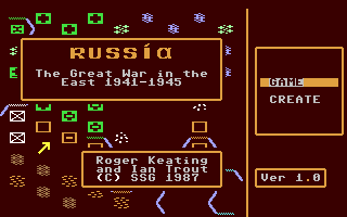 C64 GameBase Russia_-_The_Great_War_in_the_East_1941-1945 SSG_(Strategic_Studies_Group) 1987