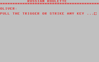 C64 GameBase Russian_Roulette Tab_Books,_Inc. 1985