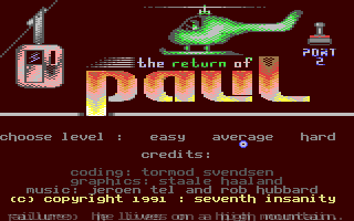 C64 GameBase Return_of_Paul,_The Seventh_Insanity 1991