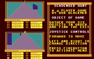 C64 GameBase Scavenger_Hunt_(3D) Loadstar/Softdisk_Publishing,_Inc. 1989