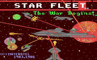 C64 GameBase Star_Fleet_I_-_The_War_Begins!_(2nd_Edition) Interstel_Corporation 1986