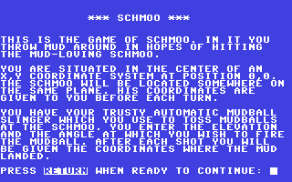 C64 GameBase Schmoo Datamost,_Inc. 1984