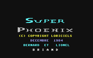 C64 GameBase Super_Phoenix Loriciels_Ltd. 1984