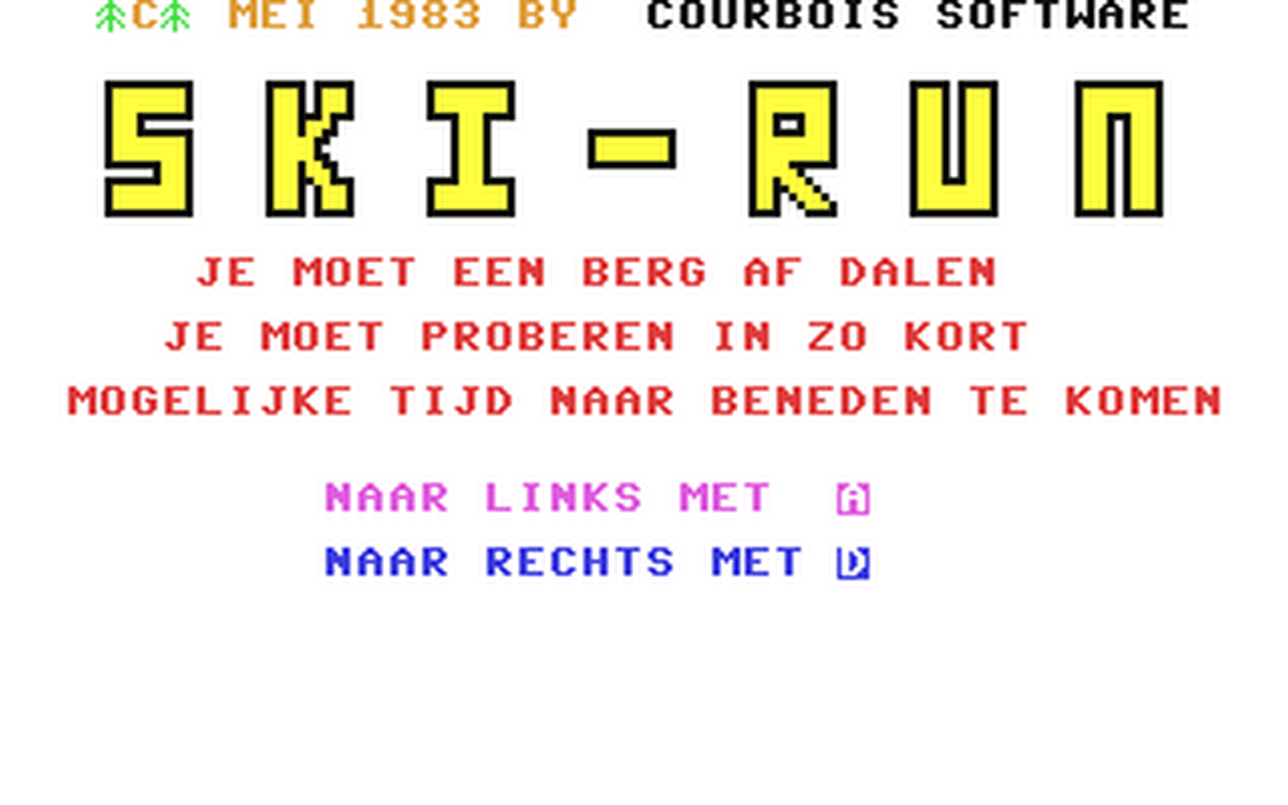 C64 GameBase Ski-Run Courbois_Software 1983